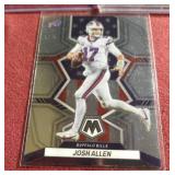 (3) Josh Allen Cards - Red/White/Blue Prizm Etc