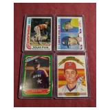 (4) Vintage Nolan Ryan Cards