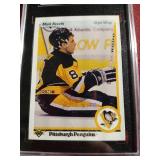 1990-91 Upper Deck Mark Recchi Rookie Card - SGC 8