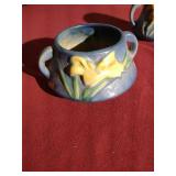 Vintage Roseville Cream & Sugar Set