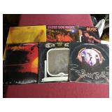 (6) Vintage LP Records