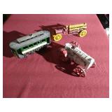 (3) Cast Iron Vehicles