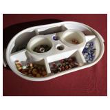 Tray of Marbles