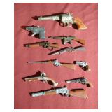 Large Lot of Toy Cap Guns