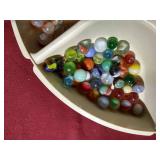 Large Tray of Marbles