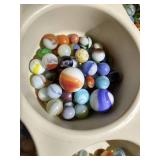 Large Tray of Marbles