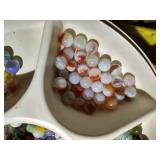Large Tray of Marbles