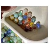 Large Tray of Marbles
