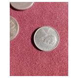 Small Dish With Vintage Coins - Proof Susan B Anthony, Etc