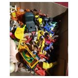 Tray Full of Miscellaneous Small Vintage Toys