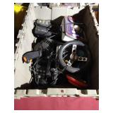 Tote With Vintage Coleco Vision - Console, Games, Accessories, Etc