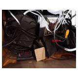 Tote With Vintage Coleco Vision - Console, Games, Accessories, Etc