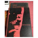 (7) Vintage UND Dacotah Yearbooks - 50s, 60s & 1970