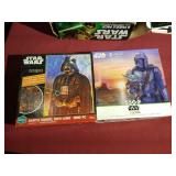 Star Wars Lot - Puzzles, Posters, Pins, and Hanger Bay