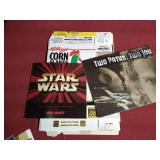 Star Wars Lot - Puzzles, Posters, Pins, and Hanger Bay