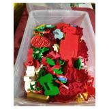 Tote Full of Vintage Cookie Cutters - Christmas, Animals, Etc
