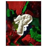 Tote Full of Vintage Cookie Cutters - Christmas, Animals, Etc