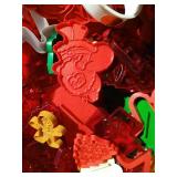 Tote Full of Vintage Cookie Cutters - Christmas, Animals, Etc