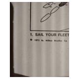 Vintage 1975 Bermuda Triangle Board Game