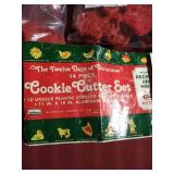 Vintage 1978 "12 Days of Christmas" Cookie Cutters