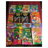 (16) Vintage Whitman Donald Duck Comics