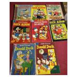 (8) Vintage Dell Donald Duck Comics