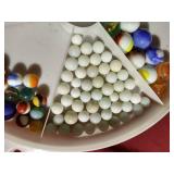 Large Tray of Marbles