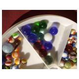 Large Tray of Marbles