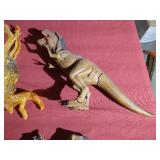 Oddball Action Figure & Figurine Lot - Vintage Syroco Hungry Horse, Etc-