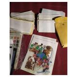 Huge Stamp Lot - Albums, Envelopes of Stamps, Etc