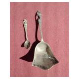 (2) Small Sterling Silver Pieces