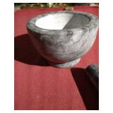Heavy Marble Mortar & Pestle