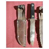 (2) Vintage Fixed Blade Knives