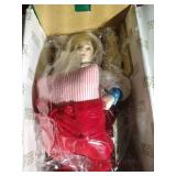 Brand New Norman Rockwell Collectible Christmas Doll