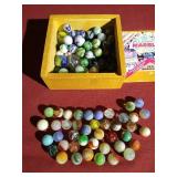 Marble Lot - Some Uranium Glass