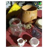 Large Mixed Vintage Lot - Salt & Pepper, Ash Tray, Etc