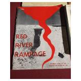 (3) Books on Red River Floods (1966 & 1997) & Box of Vintage ND Note Cards
