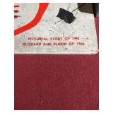 (3) Books on Red River Floods (1966 & 1997) & Box of Vintage ND Note Cards