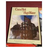 (3) Books on Red River Floods (1966 & 1997) & Box of Vintage ND Note Cards