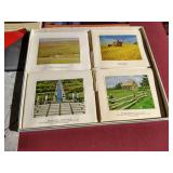 (3) Books on Red River Floods (1966 & 1997) & Box of Vintage ND Note Cards