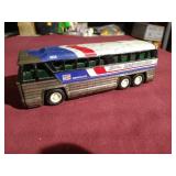 (2) Vintage Tin Greyhound Buses