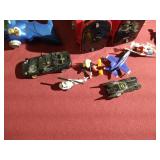 Huge Toy Lot - Action Figures Etc