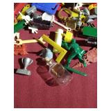 Plastic Animals & Cracker Jack Toys