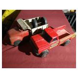 (2) Vintage Metal Trucks