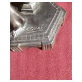 Vintage French Metal Art Statue