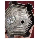 Vintage French Metal Art Statue