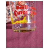 Beautiful Vintage Disney Cinderella Glass