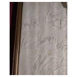 Framed 1978 Denver Broncos Autographs
