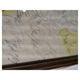 Framed 1978 Denver Broncos Autographs