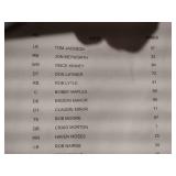 Framed 1978 Denver Broncos Autographs